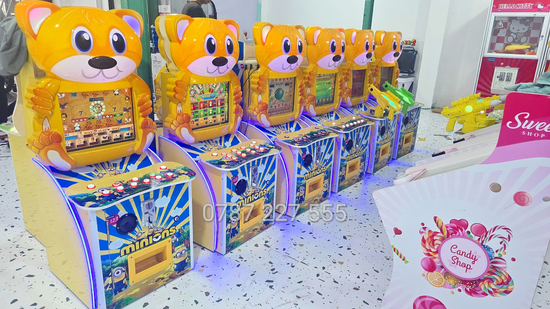 Hình ảnh khu vui chơi game thùng điện tử