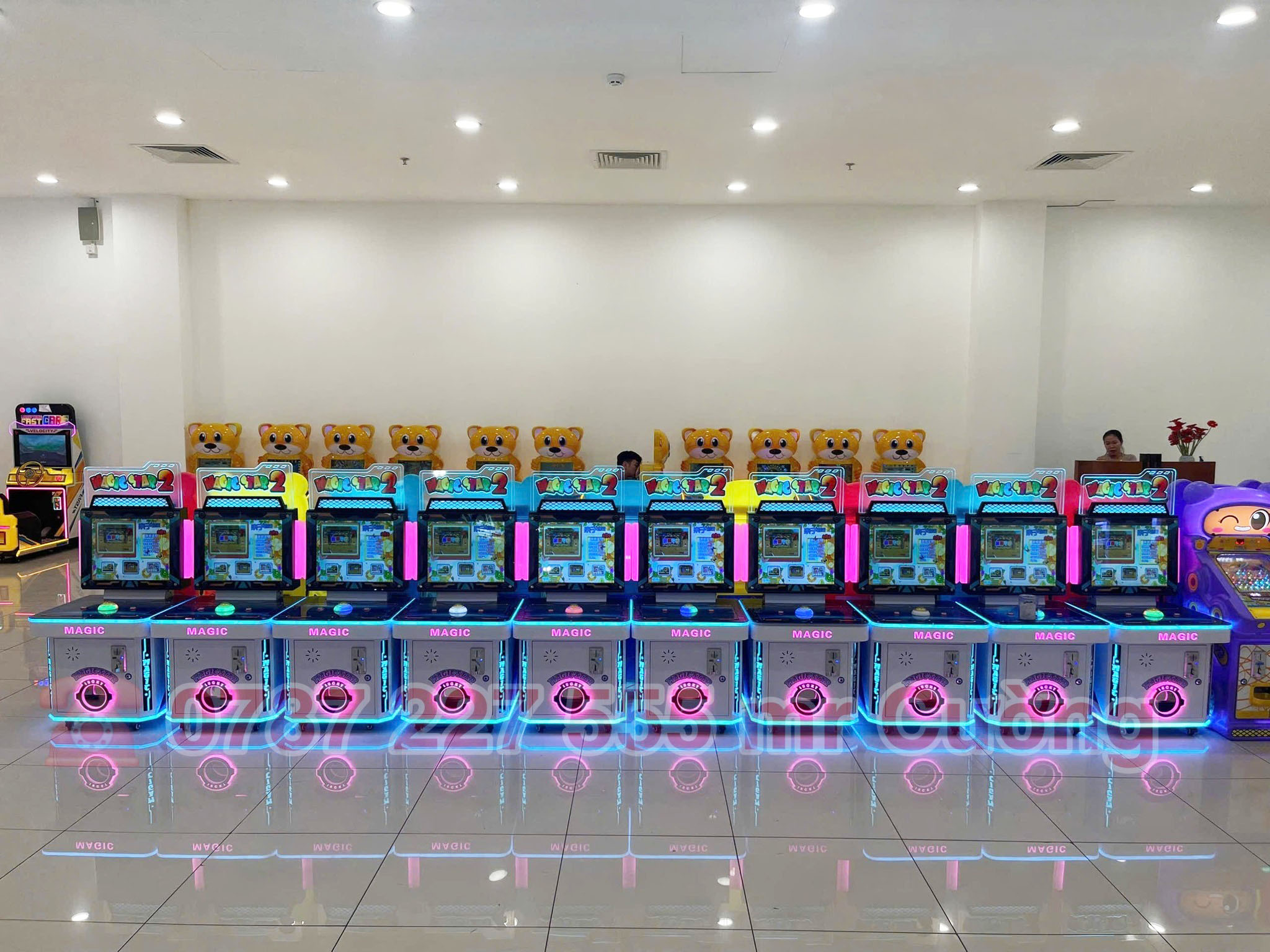 Lắp đặt khu vui chơi game thùng điện tử