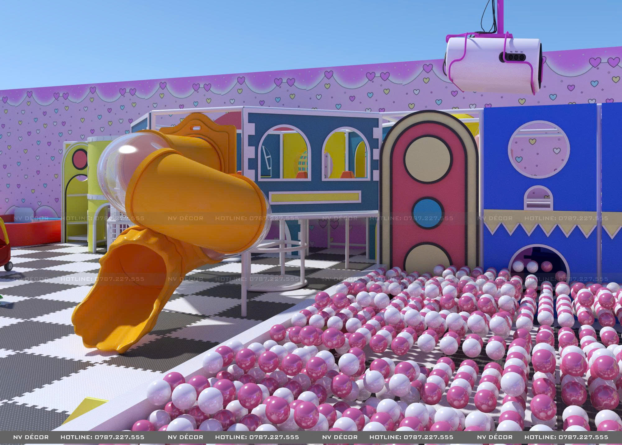 LẮP ĐẶT KHU VUI CHƠI