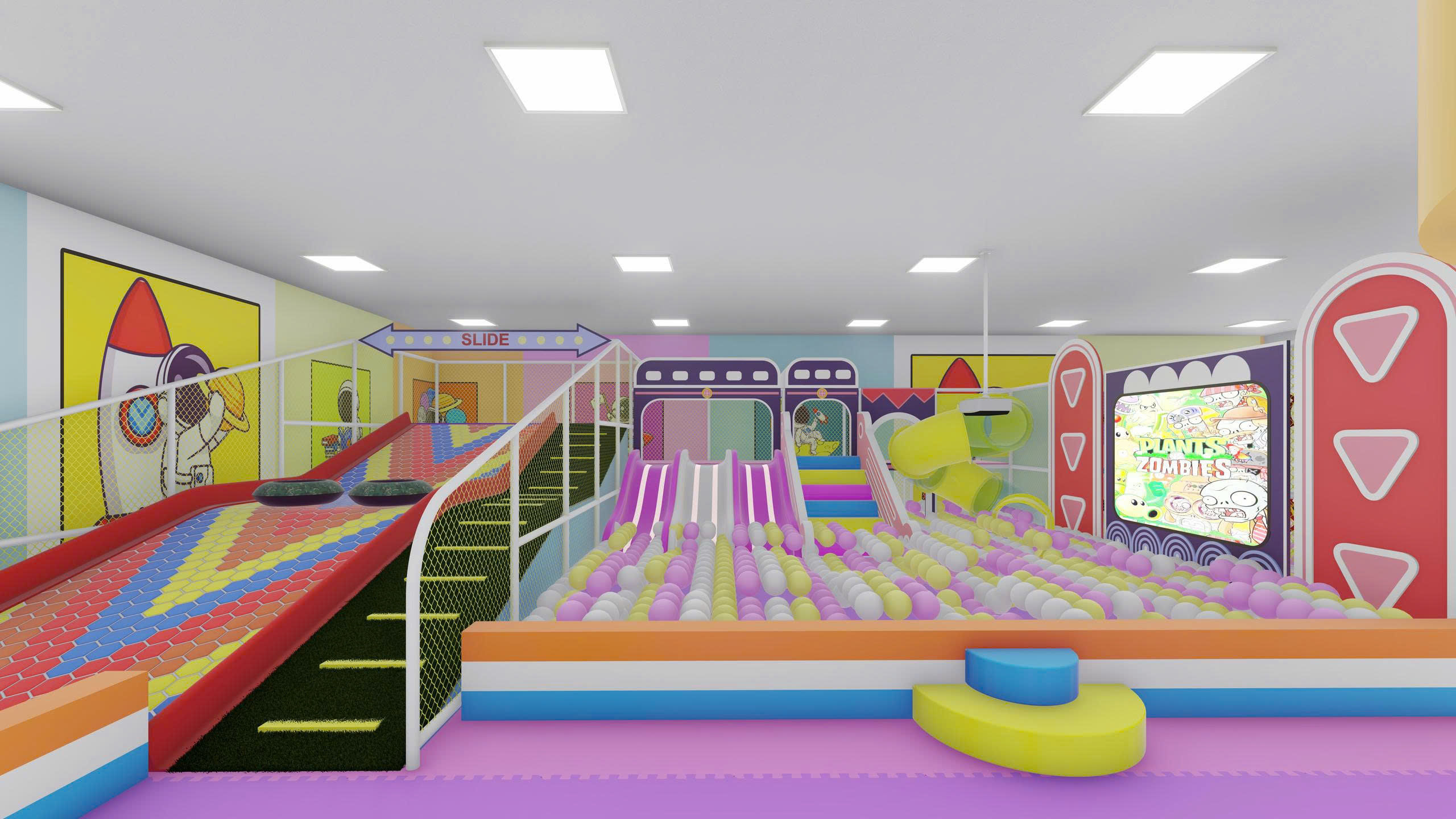 Quy trình kỹ thuật lắp đặt khu vui chơi an toàn của công ty Niềm Vui Việt – Kidslove123