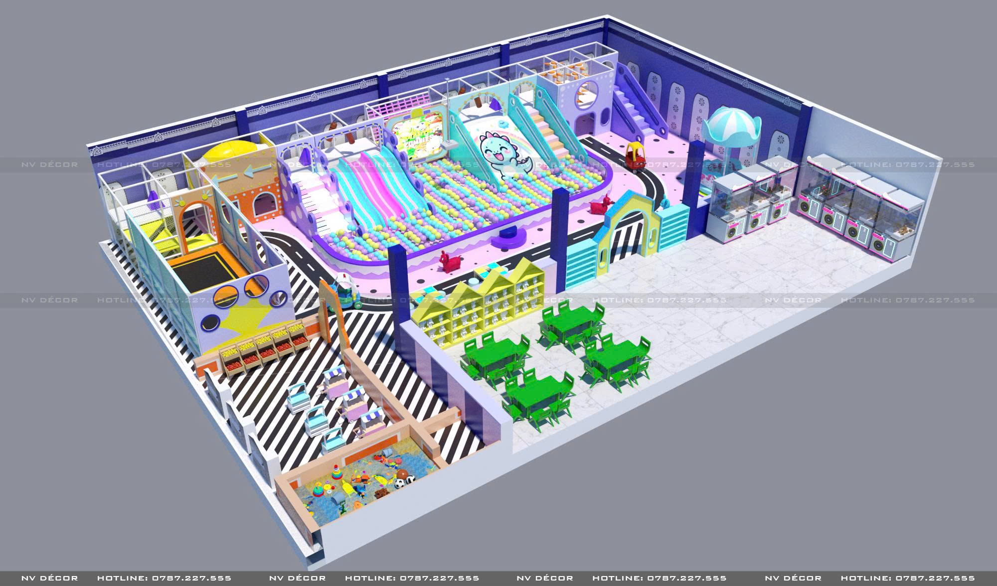 KHU VUI CHƠI LIÊN HOÀN MS043