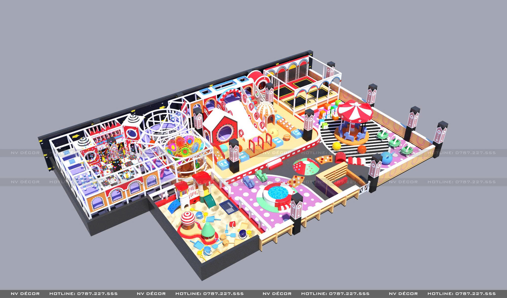 KHU VUI CHƠI LIÊN HOÀN MS044