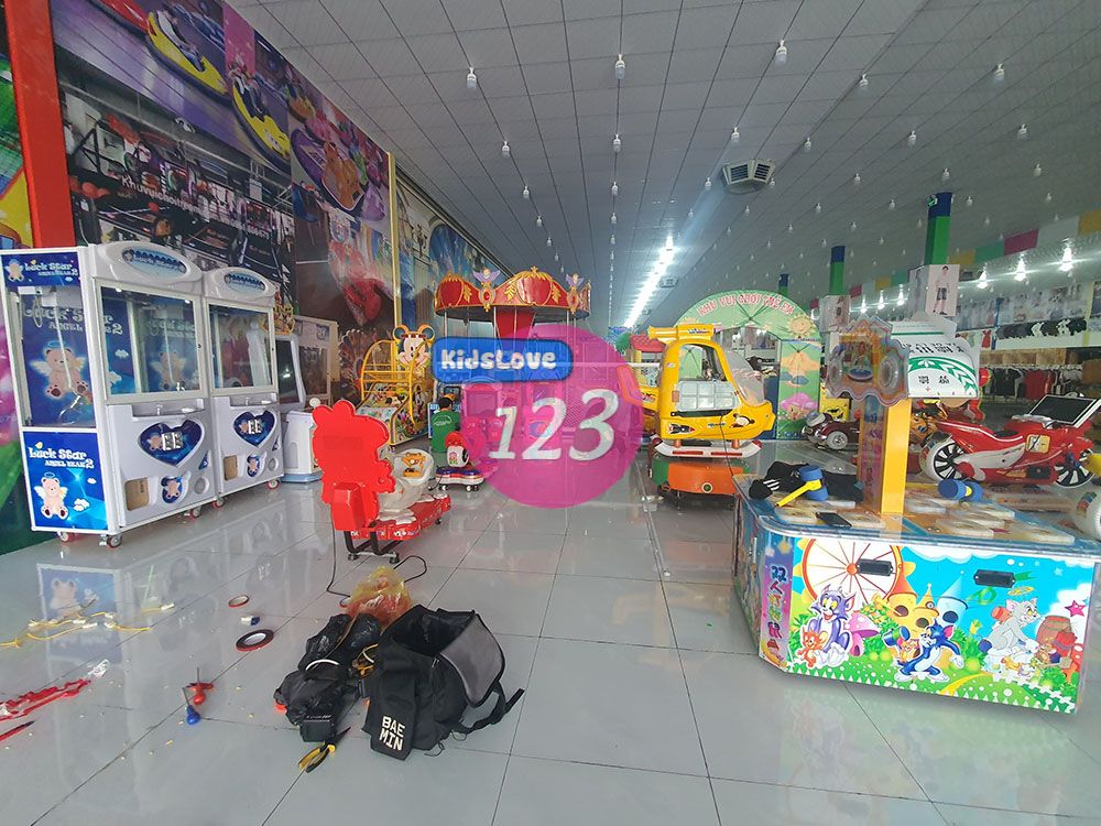 Dự án thi công khu vui chơi trẻ em tại trung tâm mua sắm simmaxx
